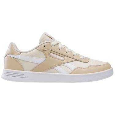 Imagem de Reebok Tênis feminino Court Advance, Tan Sand Ftwrwhite, 35 BR