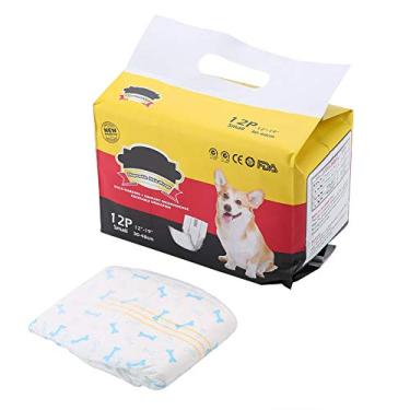 Imagem de Calças de Papel Seguras, Guardanapos para Animais de Estimação, para Enurese Noturna, Respiráveis, Higiênicas, Prevenção de Assédio (Phefopg68xs5hd0m-02)