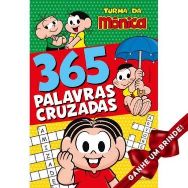 Imagem de Livro Turma da Mônica 365 Palavras Cruzadas Crianças Filhos Infantil D
