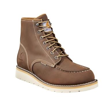 Imagem de Carhartt Men's CMW6095 6" Moc Toe Casual Wedge Work Boot, Brown, 10 M US
