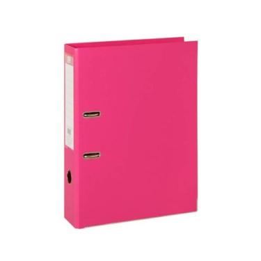 Imagem de Registrador com Lombo Largo Ofício Yes Rosa Organizador Resistente Doc