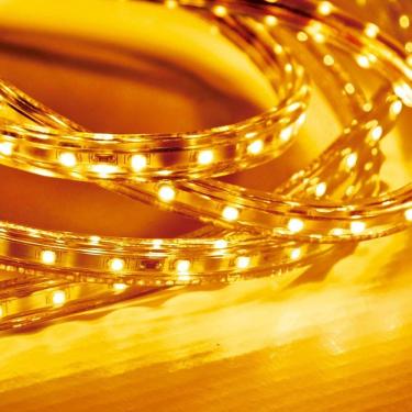 Imagem de Kit 10 Metros Fita Led Taschibra 5w/m Ip67 220v Alta Proteção Laranja