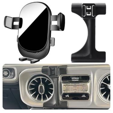 Imagem de Suporte de telefone de carro para Mercedes Benz G-Class Auto Accessories [Apenas para Benz G Class 2025 、G550 G580 G63 W463 G Wagon] [Auto Lock Hands Free Cell Mount Car serve para iPhone e todos os