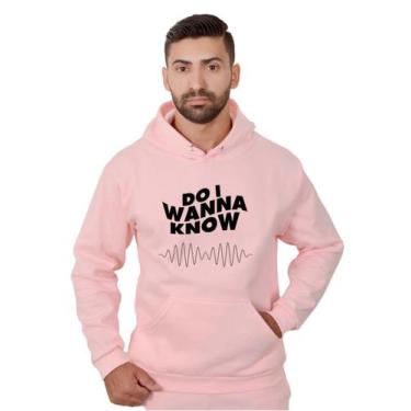 Imagem de Blusa Moletom Banda Masculina Rock Com Bolso e Capuz Rosa - Methodic, 