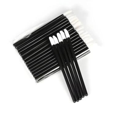 Imagem de Bastão Pincel Aplicador de Lip Gloss Preto - 50 Unidades - Vermonth