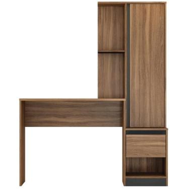 Imagem de Escrivaninha Para Escritorio com 1 Armário Office Morada Demóbile - Do