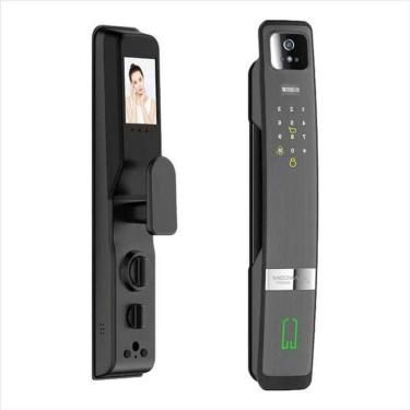 Imagem de Fechadura Digital Inteligente Reconhecimento Facial Wi-Fi