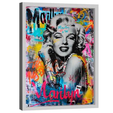 Imagem de Quadro Decorativo Marilyn Monroe Grafite