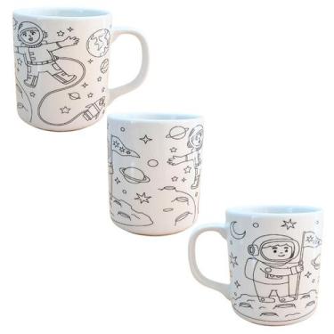 Imagem de Caneca Colorir Porcelana Pinta Repinta estilo Bobbie Goods - Antilope 