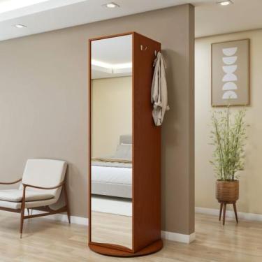 Imagem de Sapateira Giratória com Porta de Espelho para 11 a 20 Pares Esthela - 