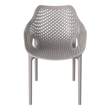 Imagem de Cadeira Plastico Nude 80X54X60Cm Forte Plastico Colmeia