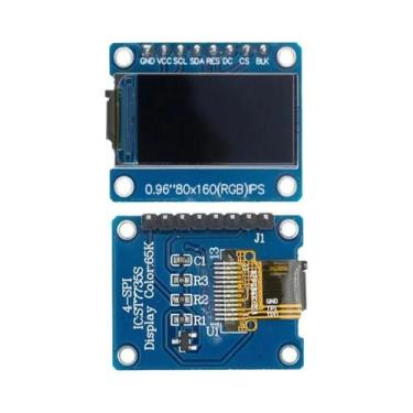 Imagem de Módulo TFT LCD Full Color IPS SPI HD 7P 65K Cores 80x160 Para Arduino 