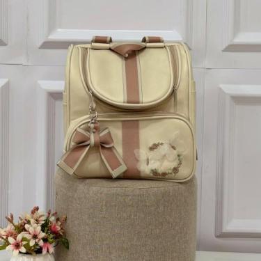 Imagem de Mochila 2 em 1 luxo 150, - TIARA  BABY, Nude, 800g