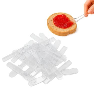 Imagem de Kit Festa Espátula Descartável Patês E Manteigas C/500 Unid