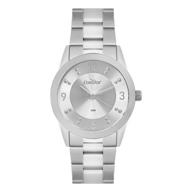 Imagem de Relógio Condor Feminino Ref: Co2035nqm/4k Casual Prateado