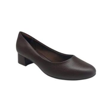 Imagem de Sapato Sacrpin Feminino Bico Redondo Social Salto Baixo Piccadilly 140110-Feminino