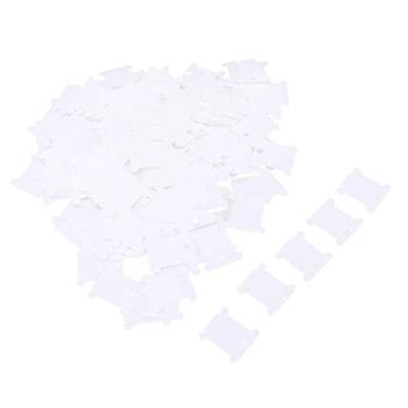 Imagem de Zhjvihx Bobina de Fio de Plástico, Função de Armazenamento Prático Bonito Fácil de Usar Placa de Enrolamento para Atividade de Costura para Casa