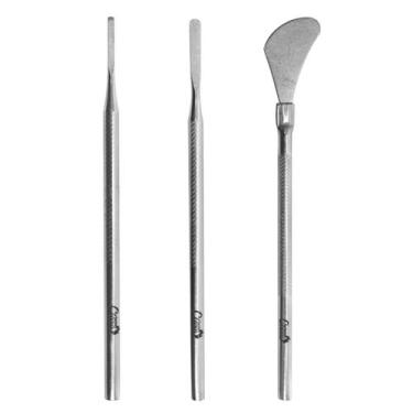 Imagem de Kit 3 Bisturis Podologia Profissional Podólogo Pedicure - SANTA CLARA