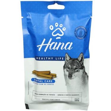 Imagem de Snacks Hana Healthy Life Dental Care Para Cães Adultos 100g