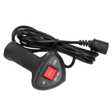 Imagem de Ymiko Controle Remoto do Guincho Elétrico Com Cabo de 9,2 Pés para Veículos Fora Estrada, Controlador de Guincho Automotivo de 3 Pinos para Carros