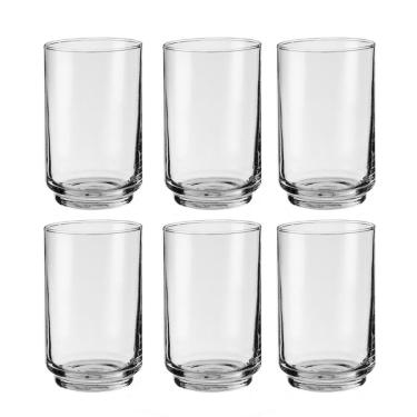 Imagem de Conjunto 6 Copos Long Drink Jerico Vidro Bar 350Ml