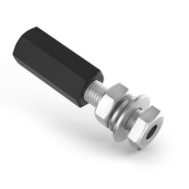 Imagem de Suporte de mastro de bandeira de 1/10.2 cm - suporte de bandeira ATV, suporte de mastro de bandeira de liberação rápida para ATV UTV Kit de mastro de bandeira de barco de motocicleta serve para todos