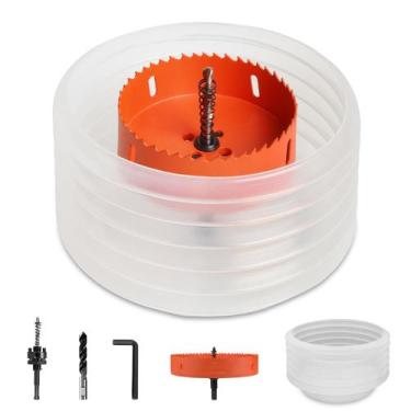 Imagem de Kit Hole Saw Storystore de 10 cm para luzes embutidas com depósito de 