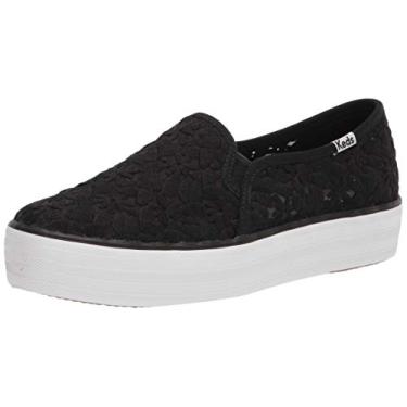 Imagem de Keds Tênis feminino Double Decker, Ilhós pretos, 35