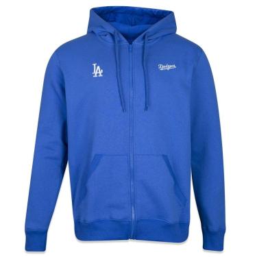 Imagem de Moletom Canguru Aberto Mlb Los Angeles Dodgers Core New Era Masculino-Masculino