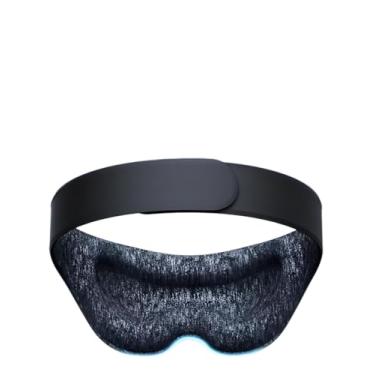 Imagem de ANTETOKO Máscara de dormir para homens e mulheres, bojo contornado 3D, máscara blackout para dormir, espuma viscoelástica de pressão zero, adequada para cílios, respirável, macia, confortável para