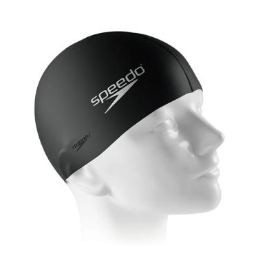 Imagem de Touca De Natação Speedo 100% Silicone Flat Cap Adulto-Unissex