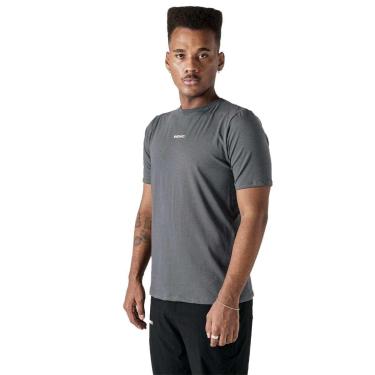 Imagem de Camiseta Masculina Cinza Outdoor Manga Curta Algodão Egípcio Nomad-Masculino