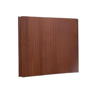 Imagem de Kit Forro Pvc Amadeirado Cor Jatoba- 1,00 comprimento X 20cm largura(10)