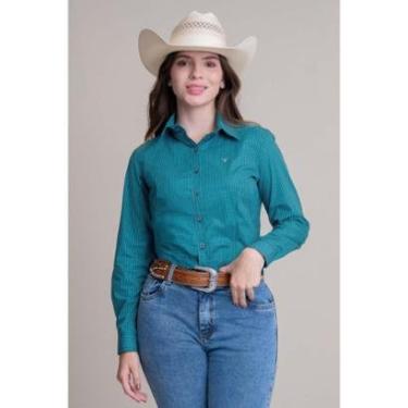 Imagem de CAMISA FEMININA MANGA LONGA TEXAS FARM - CAF131 - XADREZ-Feminino