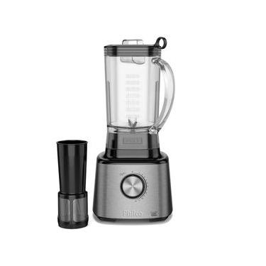 Imagem de Liquidificador Philco PLQ2100PI Turbo Preto 1400W com 12 Velocidades - Preto/Inox