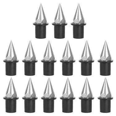 Imagem de ACROPIX Parafusos de carenagem de motocicleta Parafusos de para-brisa Parafusos M5 Porcas Tom prateado - Pacote com 15