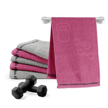 Imagem de Kit 06 Toalhas Fitness Para Treinar Toalhinha Academia - Pascogran Sto