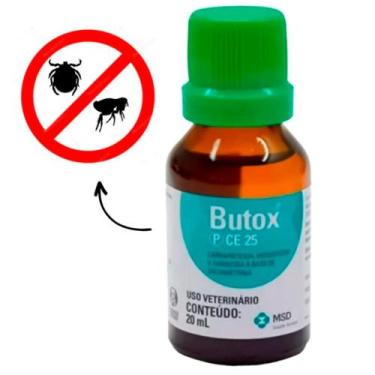 Imagem de Butox MSD 20ml  Carrapaticida e Mosquicida Concentrado