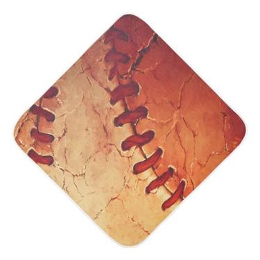 Imagem de Toalhas de bebê com capuz ultra macias e absorventes toalhas de banho de algodão musselina de beisebol para bebês recém-nascidos 89 x 89 cm
