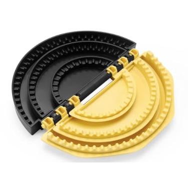 Imagem de Selador profissional de tortilha e máquina de quesadilla 3 em 1, tamanhos grandes destacáveis, 10, 15, 20 cm, à prova de vazamento, para pastéis de burritos, bolinhos, sanduíche, sem BPA, pode ser