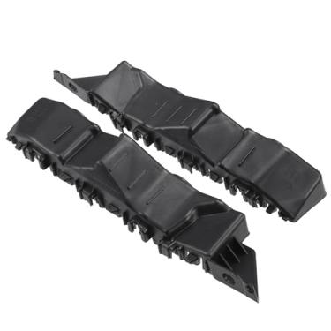 Imagem de INFINAUTO Suporte de para-choque, lado esquerdo e direito, suporte de retenção de para-choque dianteiro N° 86551AA000/86552AA000 para Hyundai Elantra 2021-2023 plástico ABS preto, 1 par