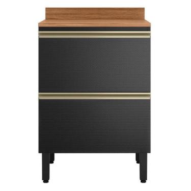 Imagem de Balcão Mdf 1 Porta 1 Gaveta 60cm com Tampo Proença - Demóbile