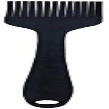 Imagem de Pincel de cozinha flexivel de silicone para untar, resistente e facil, preto.