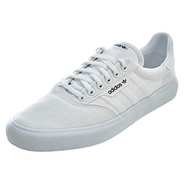 Imagem de adidas Originals Tênis unissex adulto 3mc, Branco/Ouro metálico, 5.5
