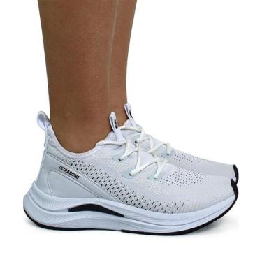 Imagem de Tênis Feminino Esportivo Caminhada Treino Academia Corrida Confortável