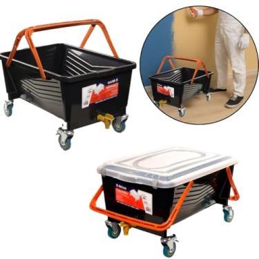 Imagem de Caçamba Profissional Para Pintura Com Tampa 43 Litros móvel | Atlas