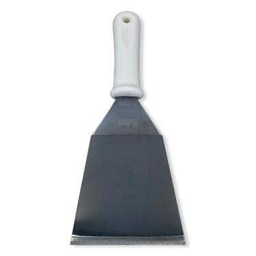 Imagem de Espátula Curva, Aço Inox, 27cm, para Lanches e Pizzas