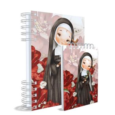 Imagem de Agenda Católica 2026 + Bloco de Anotações, Santa Rita, Dourado, Capa 15