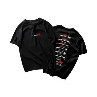 Imagem de Camiseta De Manga Curta Para Homens E Mulheres Honda JMD Cultura Fé Ca