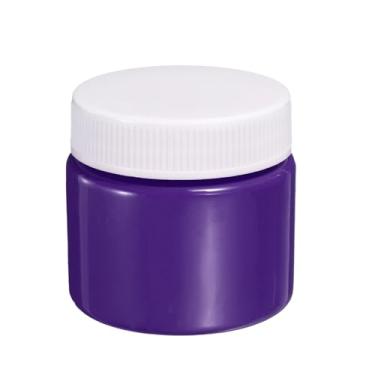 Imagem de PATIKIL Tinta acrílica de 9 ml, acabamento fosco, pigmentos ricos, materiais de pintura de arte à prova d'água para tecido, tela, madeira, couro, pedra, pano, roxo escuro